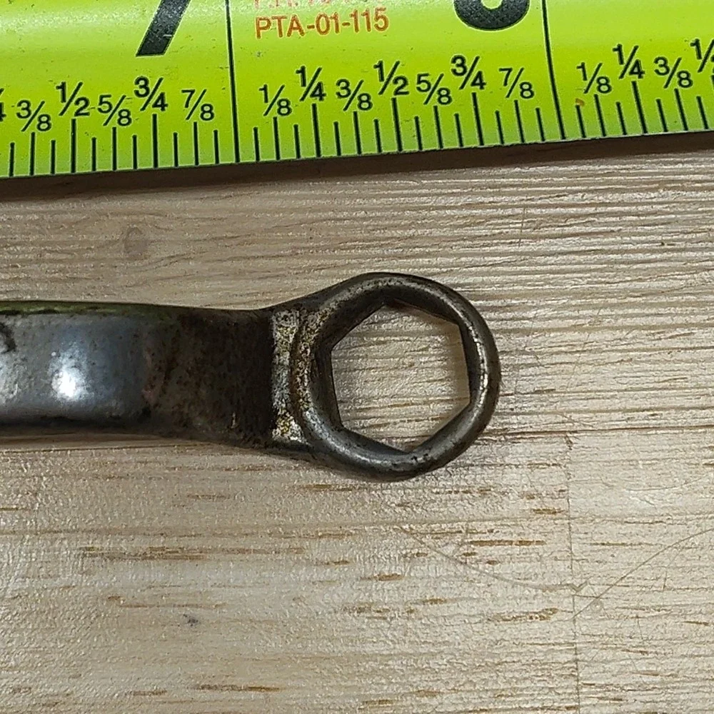 Vintage D. Wizard Tools H2240 Deep Offset Box End Wrench 3/8